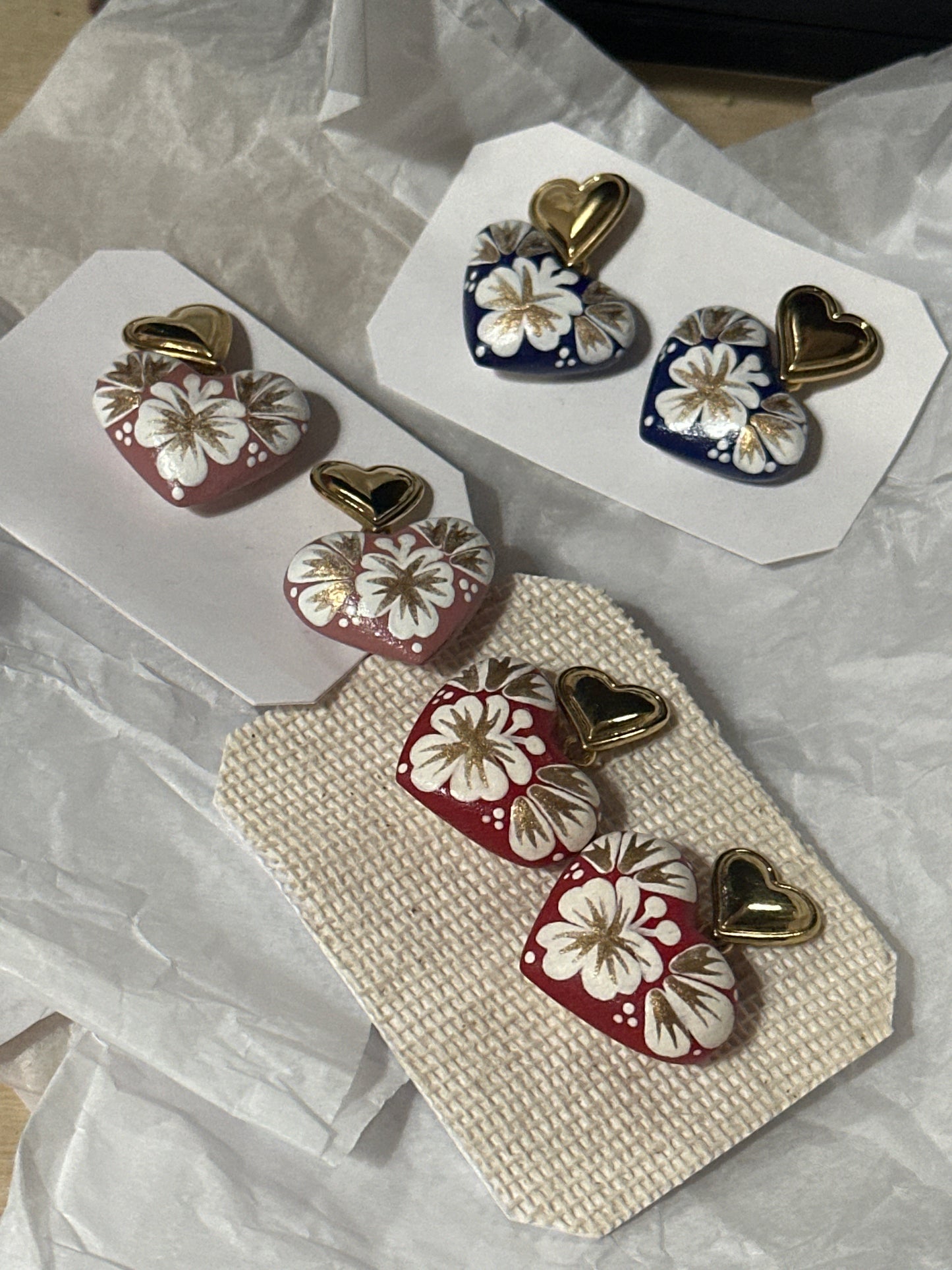 Corazón Copal Earrings