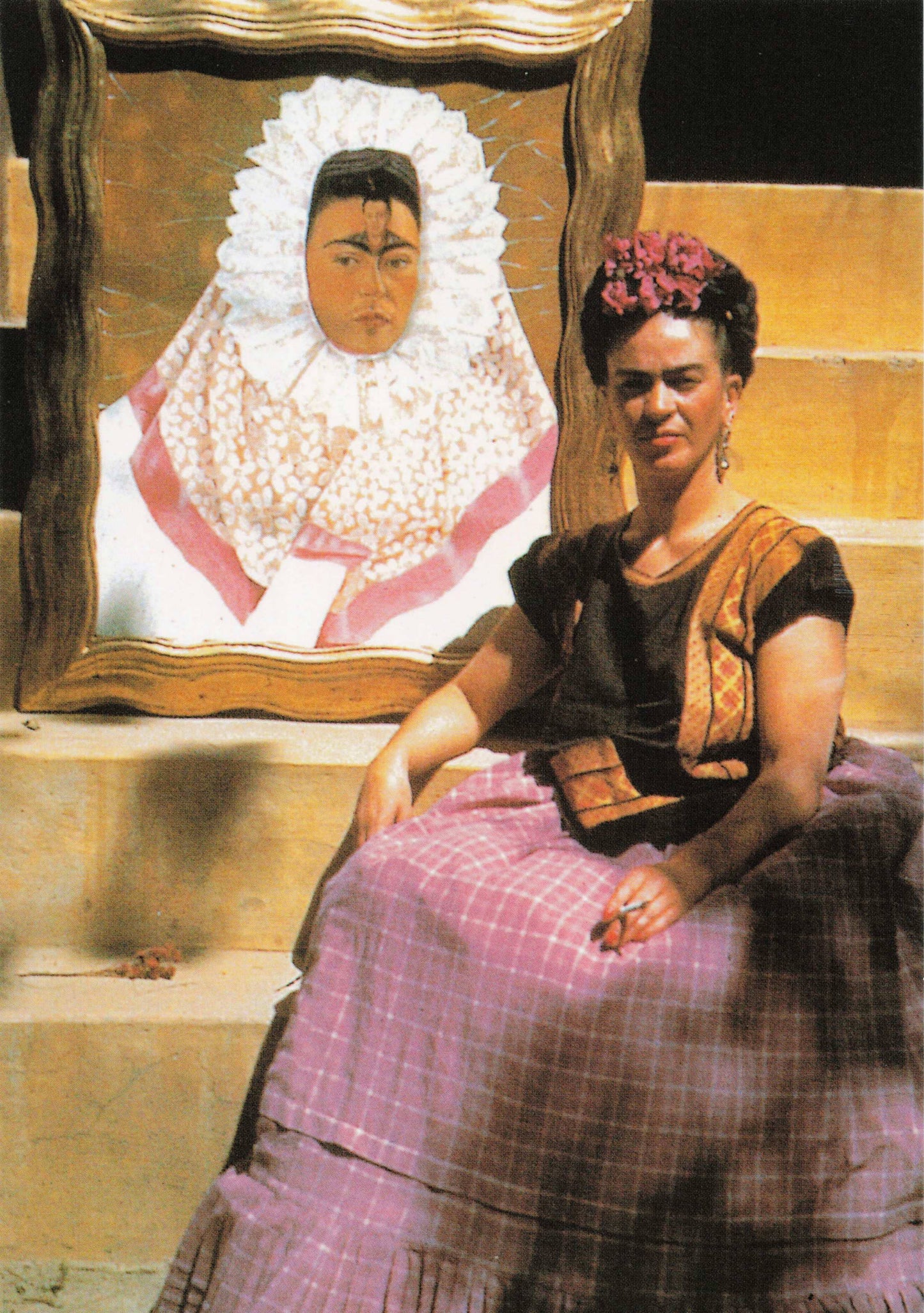 Frida Kahlo Postcard – With Diego on My Mind (1943)