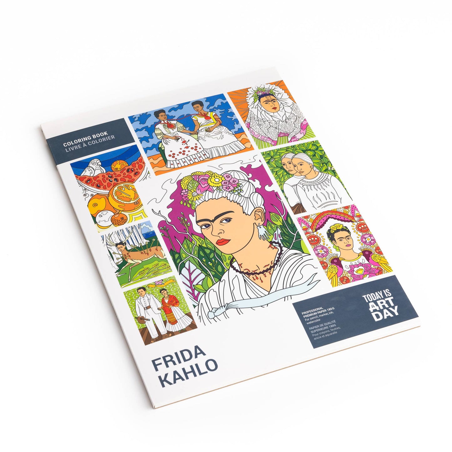 Coloring Book - Frida Kahlo