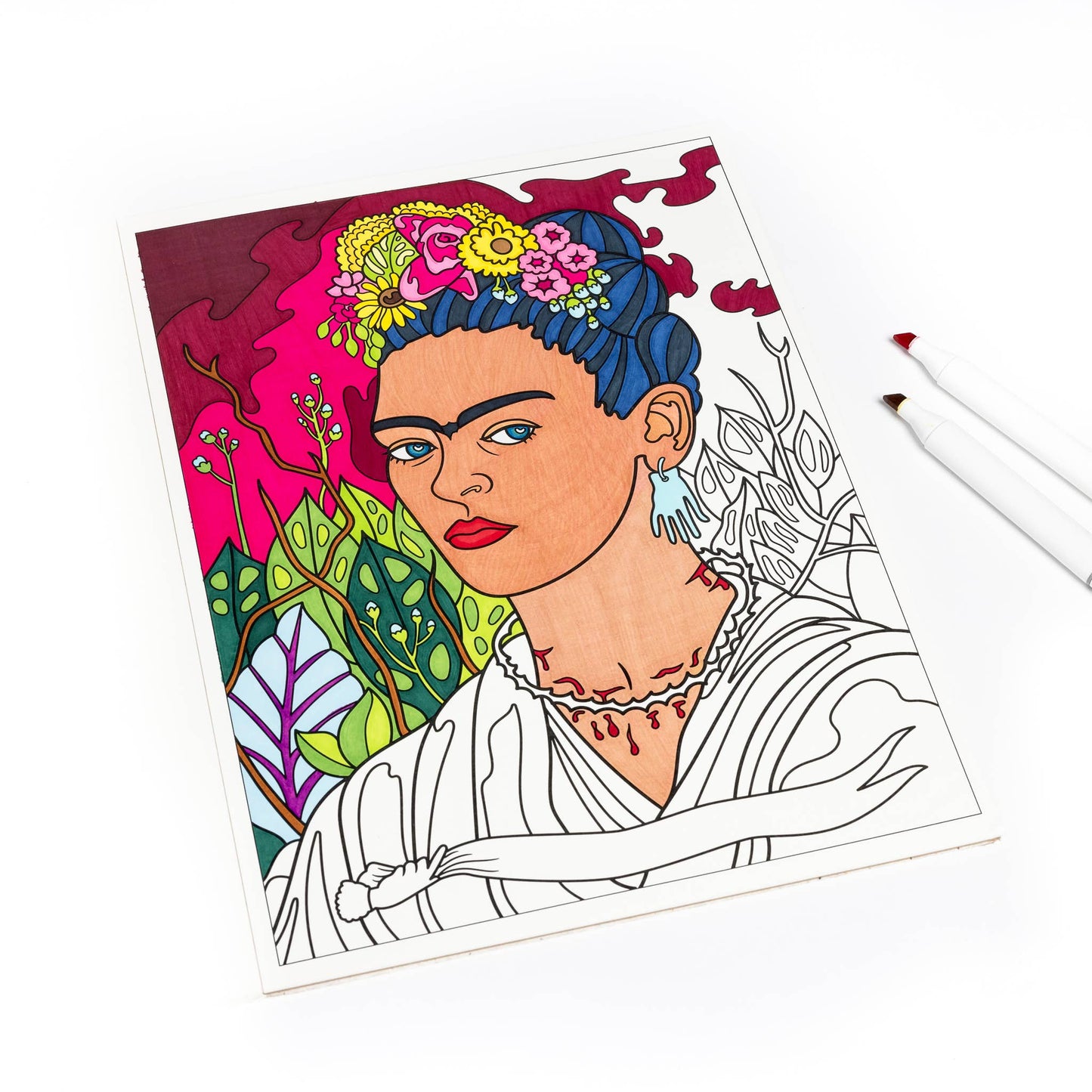 Coloring Book - Frida Kahlo