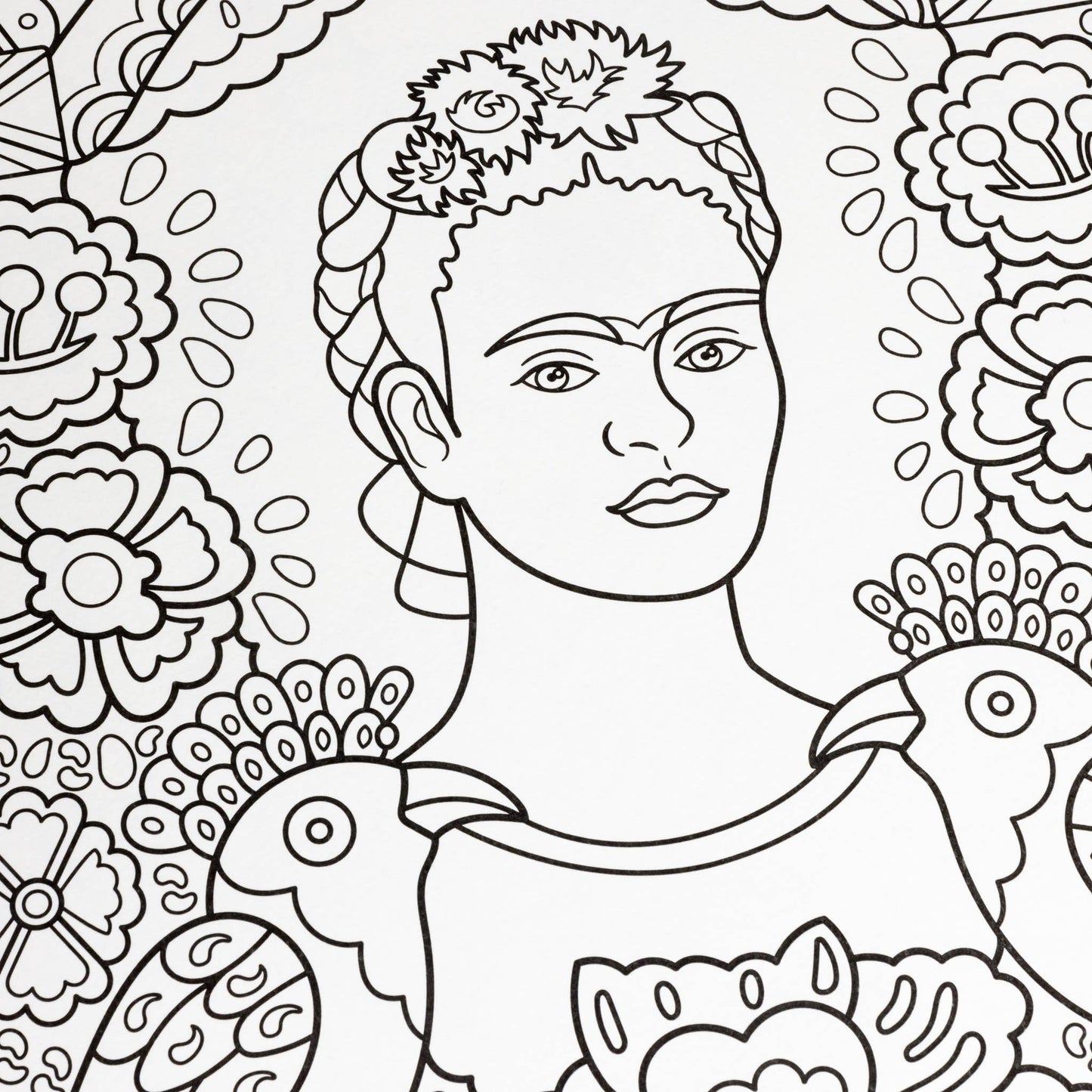 Coloring Book - Frida Kahlo