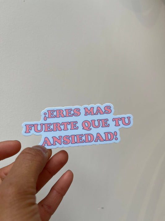 Ansiedad sticker