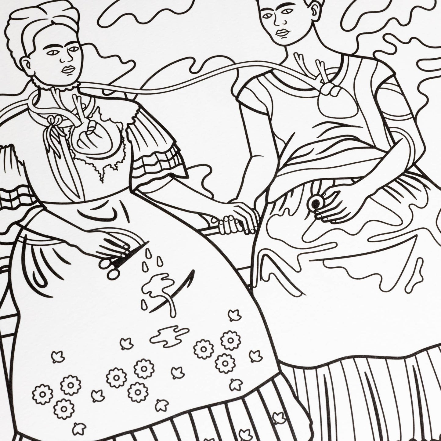 Coloring Book - Frida Kahlo