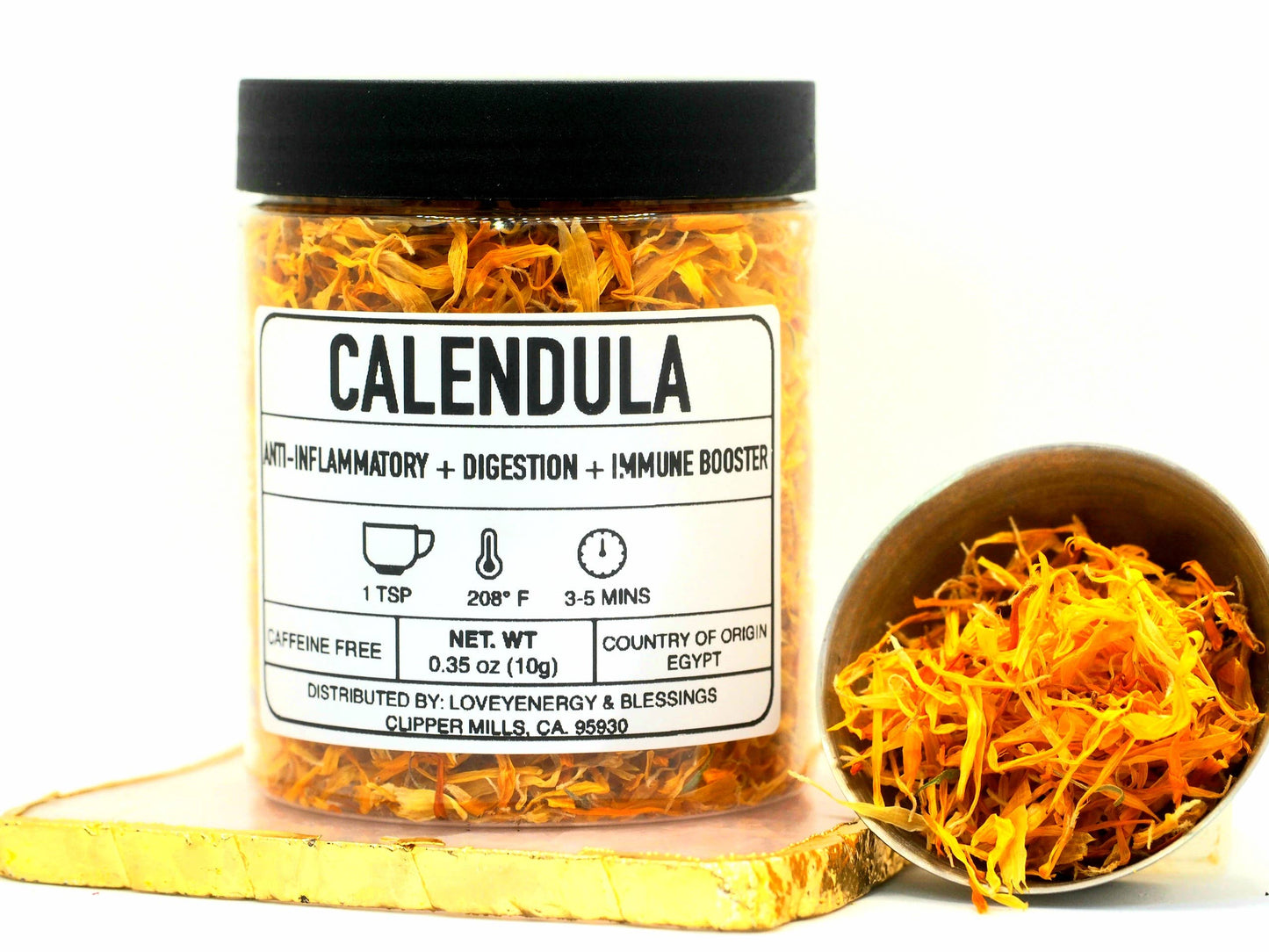 Calendula Petals Tea Loose Leaf Tea Apothecary