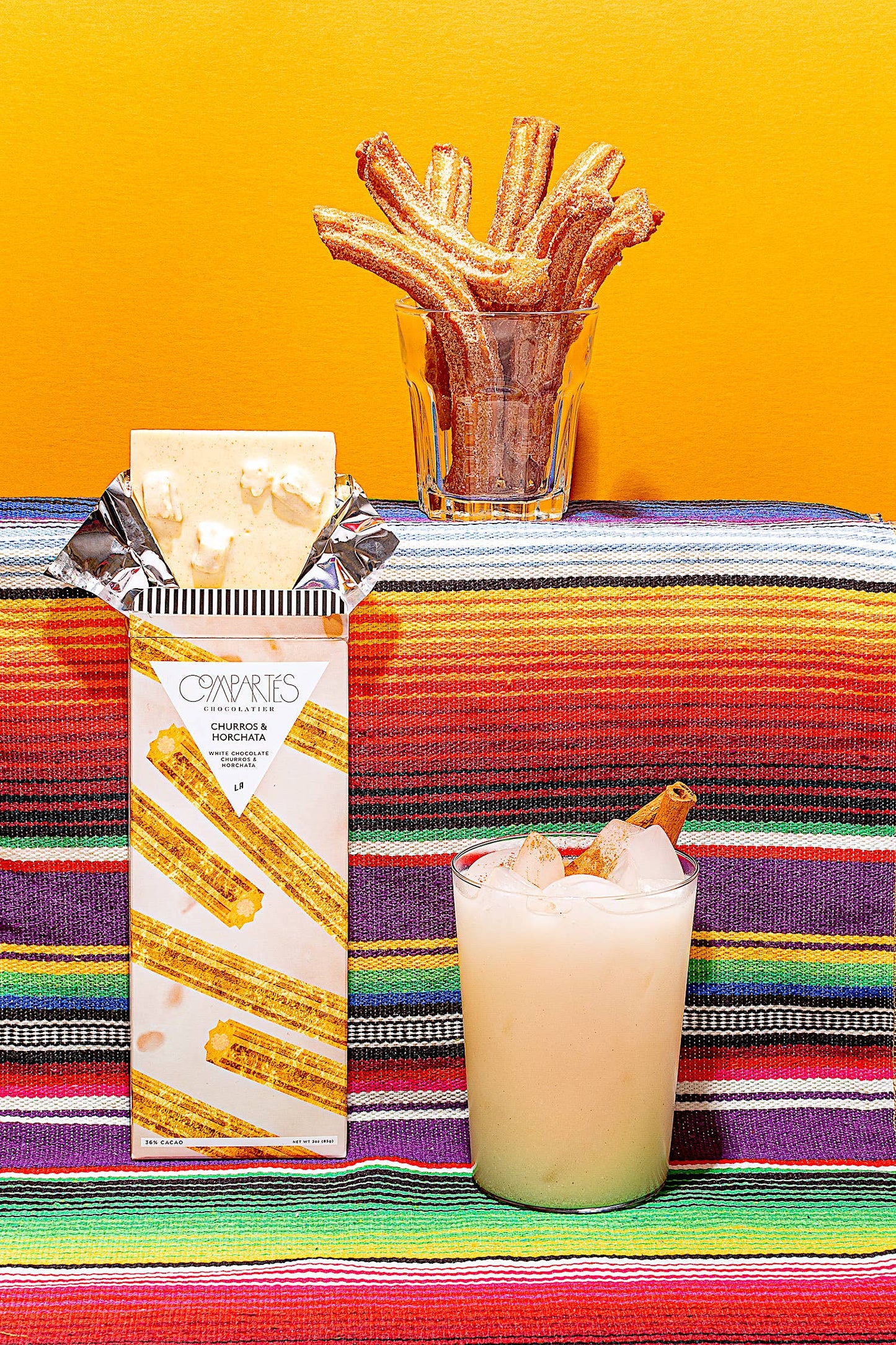 Churros and Horchata Chocolate Bar