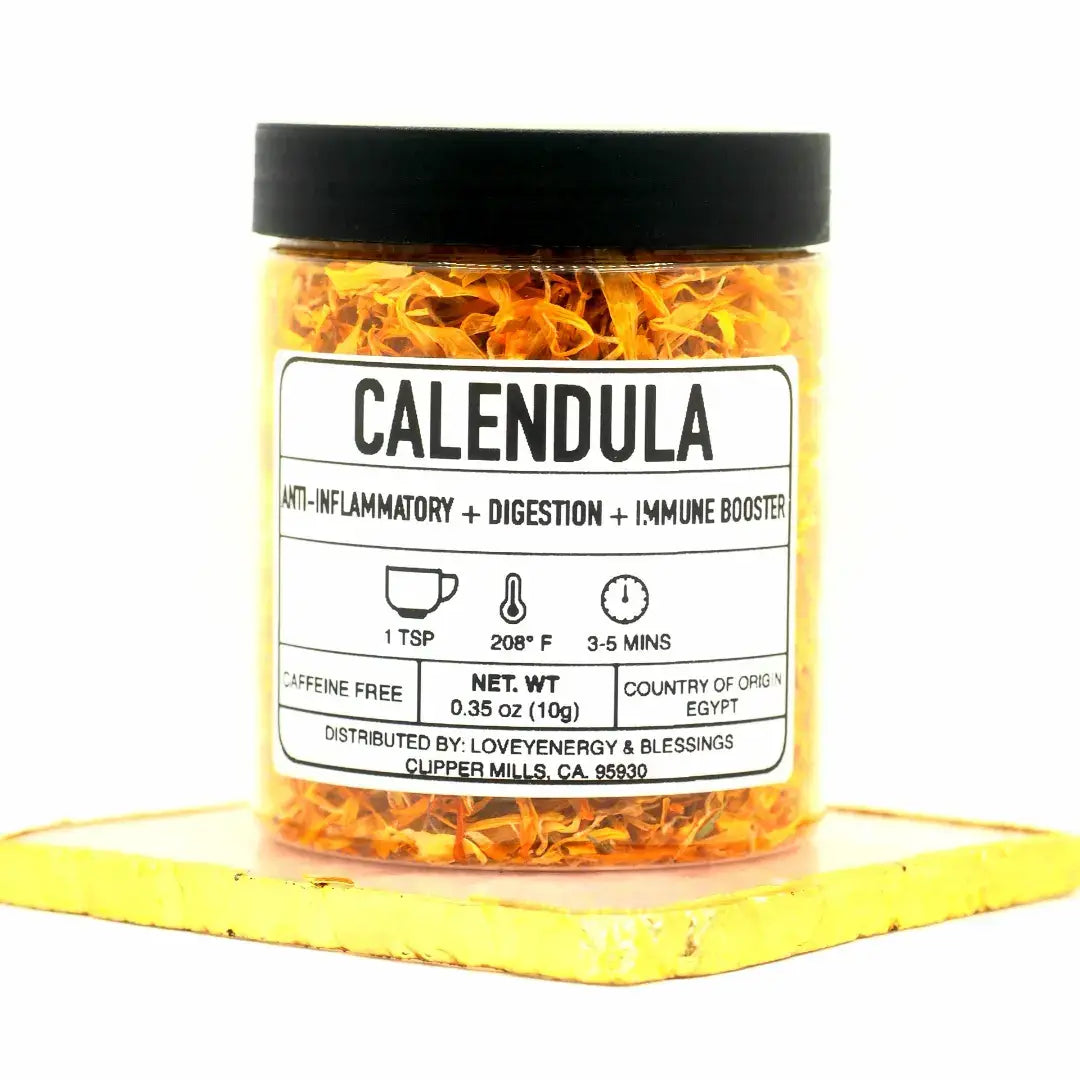 Calendula Petals Tea Loose Leaf Tea Apothecary